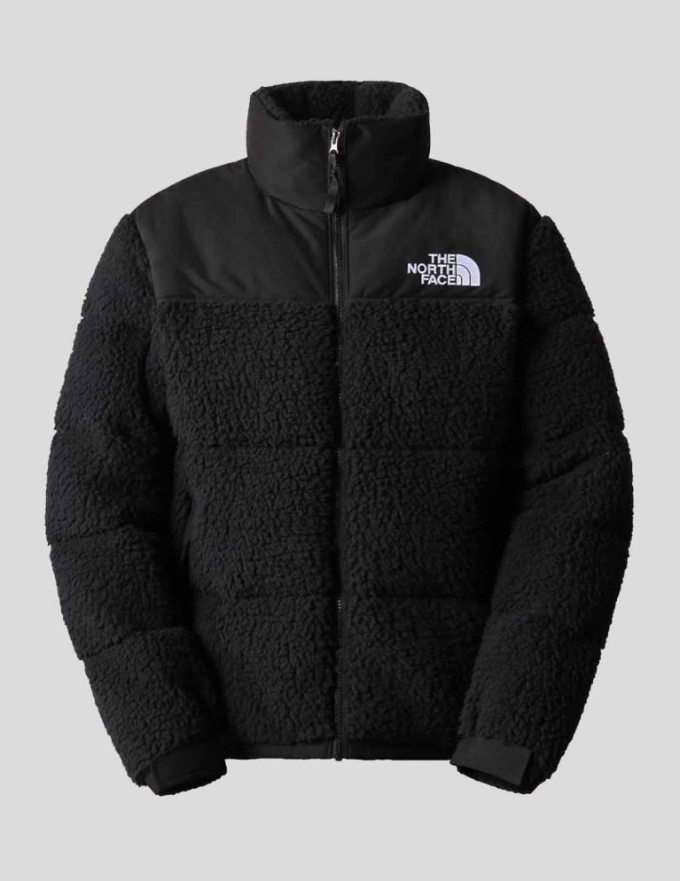 Caçadora THE NORTH FACE 1996 retro nuptse high pile jacket tnf black